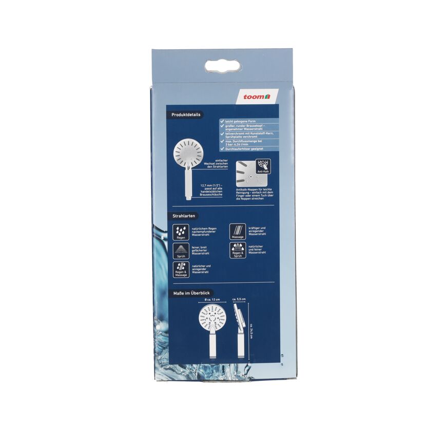 Handbrause Porto in Verpackung