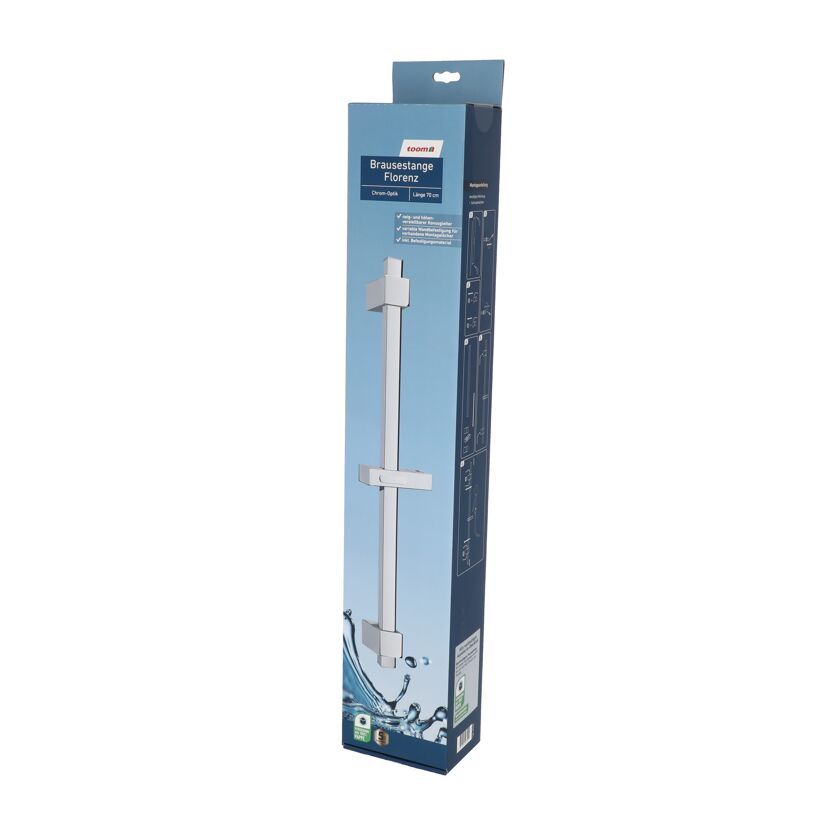 Brausestange Florenz Chrom 70 cm in Verpackung