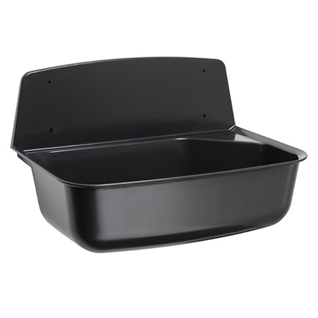 Bild von Ausgussbecken Kunststoff schwarz 52,6 x 34,2 x 36,7 cm