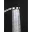 Verkleinertes Bild von Handbrause 'Softwater' chromfarben/schwarz Ø 13 cm, 3 Strahlarten