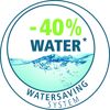 Wassersparendes System mit -40 % Wasserverbrauch