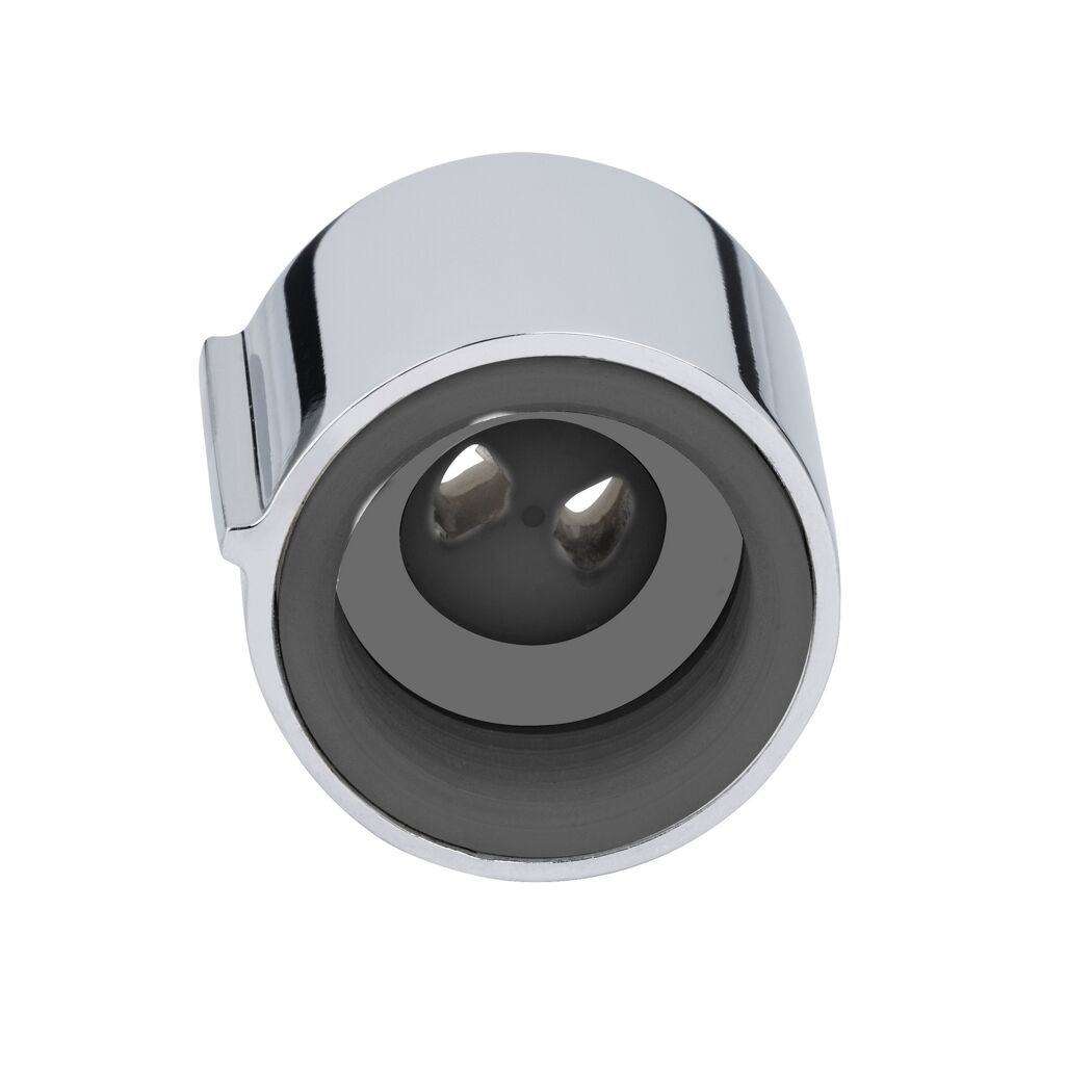 Wassersparender Regulator in Chrom