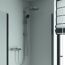 Duschsystem mit Thermostat und Regendusche
