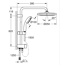 Duschsystem 'Vitalio Start 250 Flex'