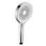 Handbrause 'Samoa Rain' chrom/weiß