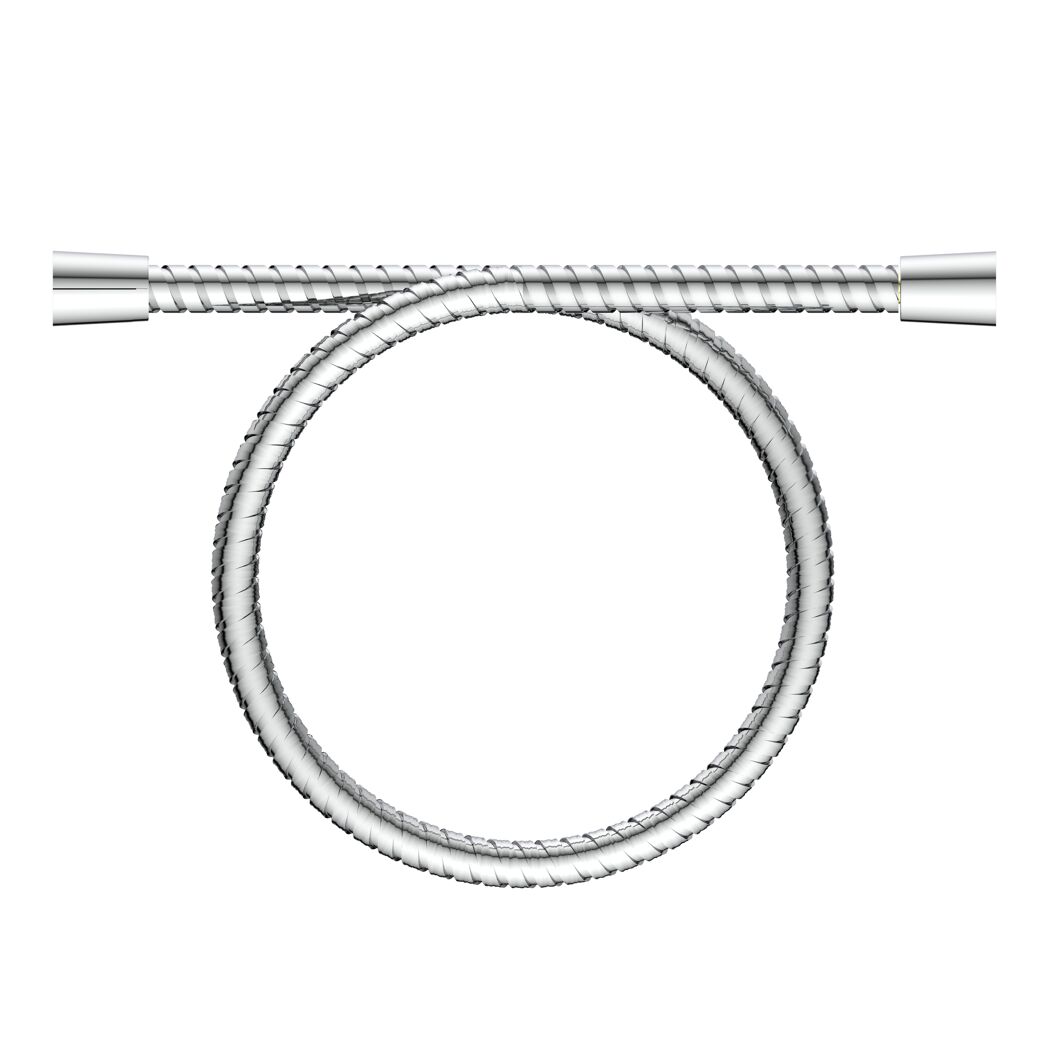 Brauseschlauch 'Hogaflex A-1' Edelstahl verchromt 80 cm