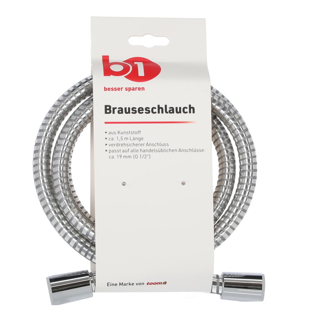 Brauseschlauch 1,5 m, Kunststoff, b1