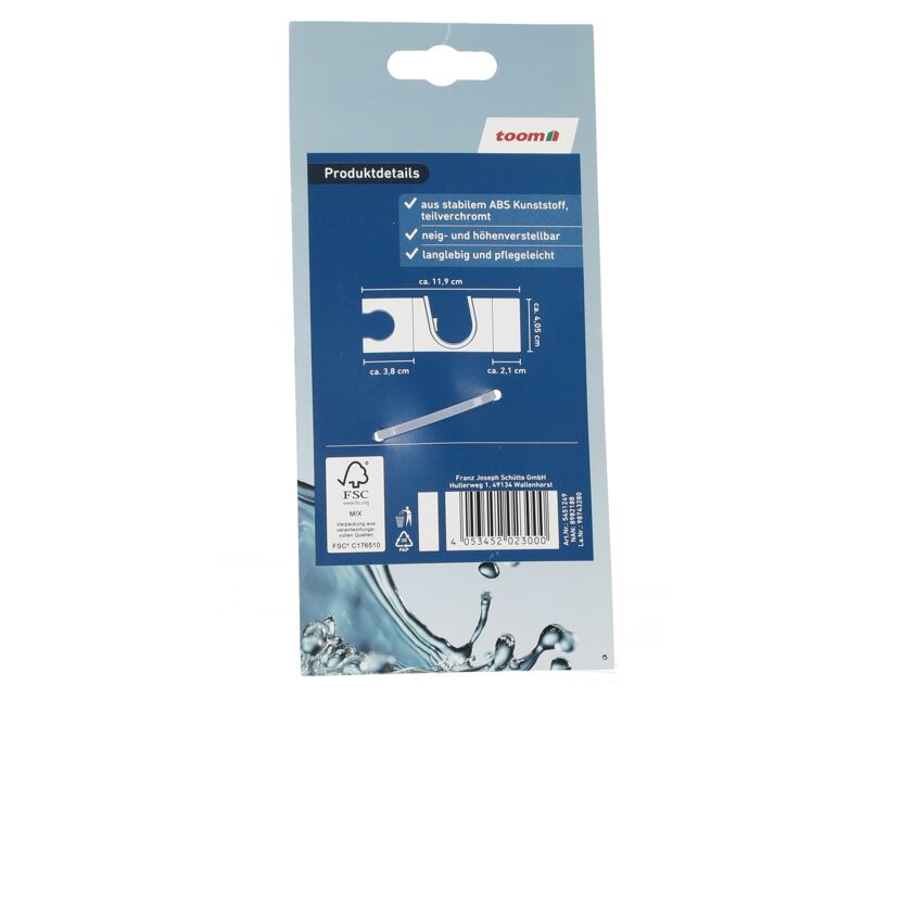 toom Konusgleiter variabel chrom, Produktdetails