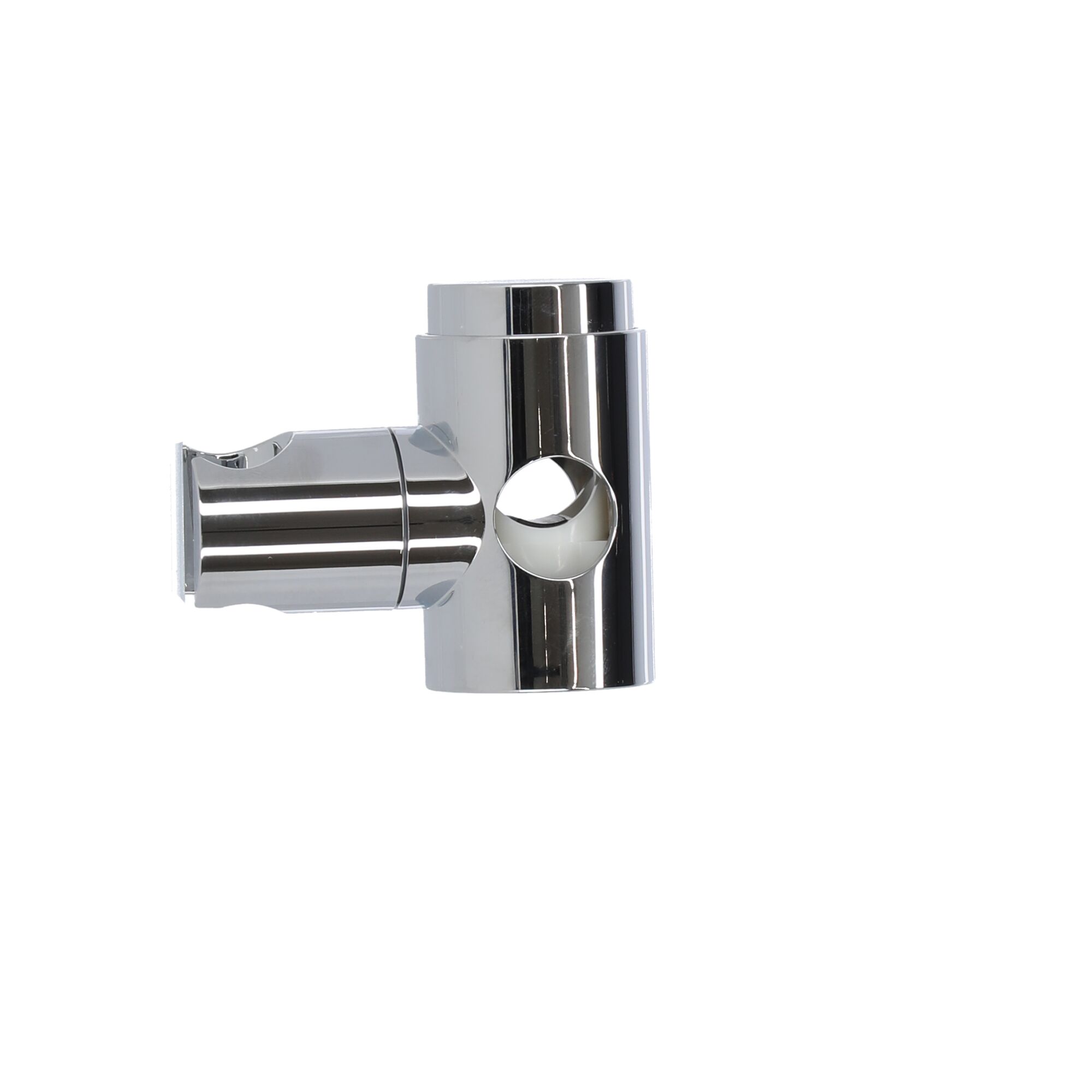 Chromfarbener Konusgleiter für Duschstangen