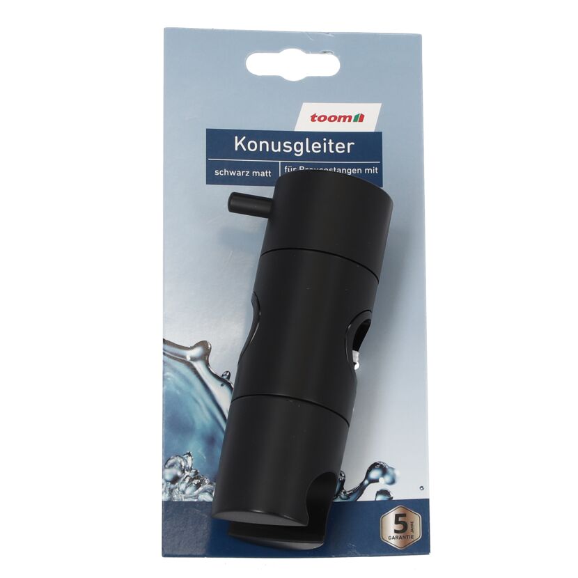 Schwarzer Brausehalter von toom