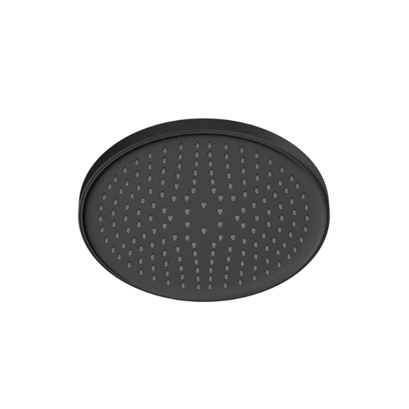 Kopfbrause schwarz matt ABS-Kunststoff Ø 24 cm