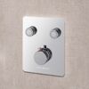 Duschthermostat mit Drehreglern