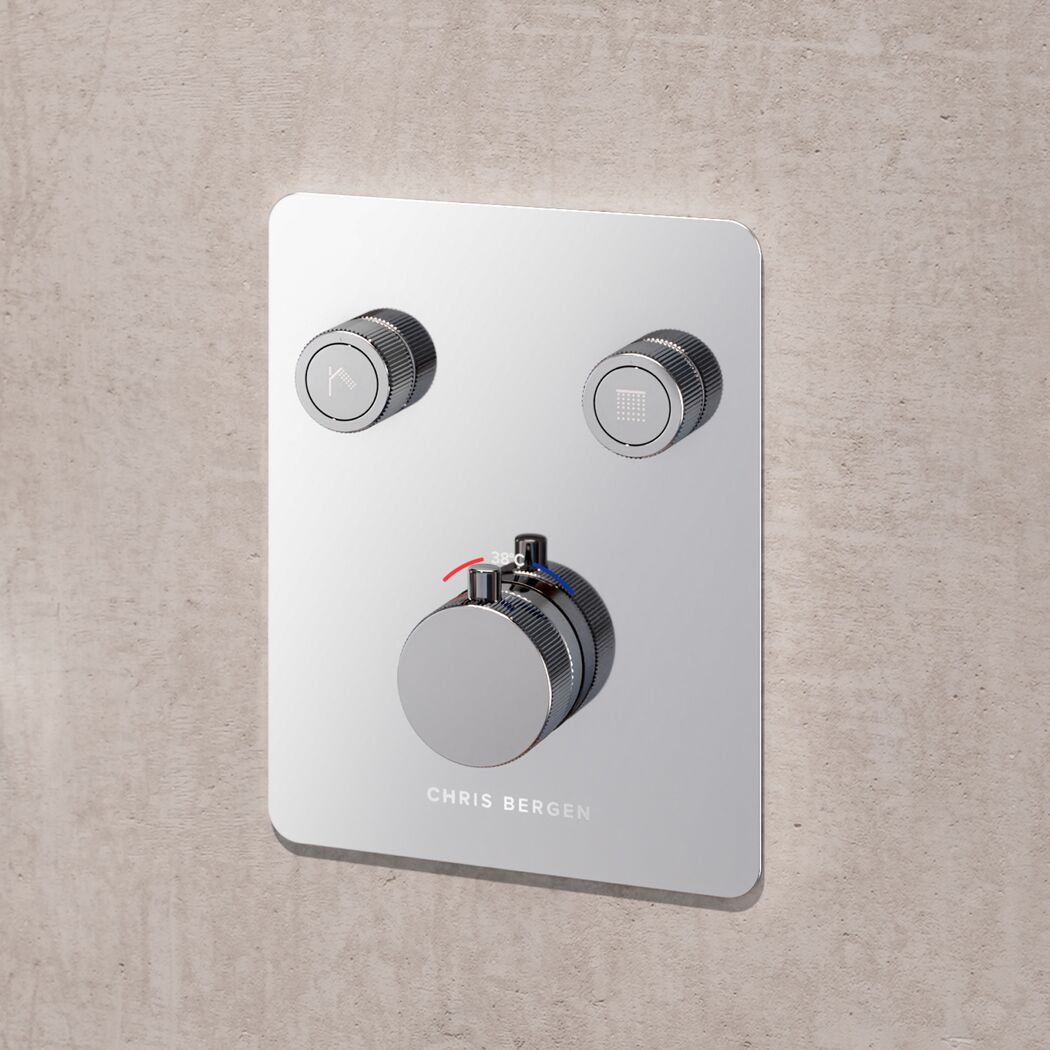 Duschthermostat mit Drehreglern