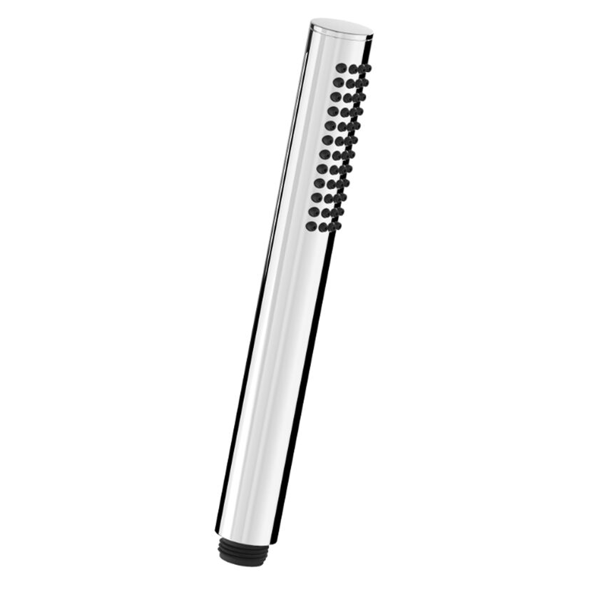 Chromfarbene Stabhandbrause