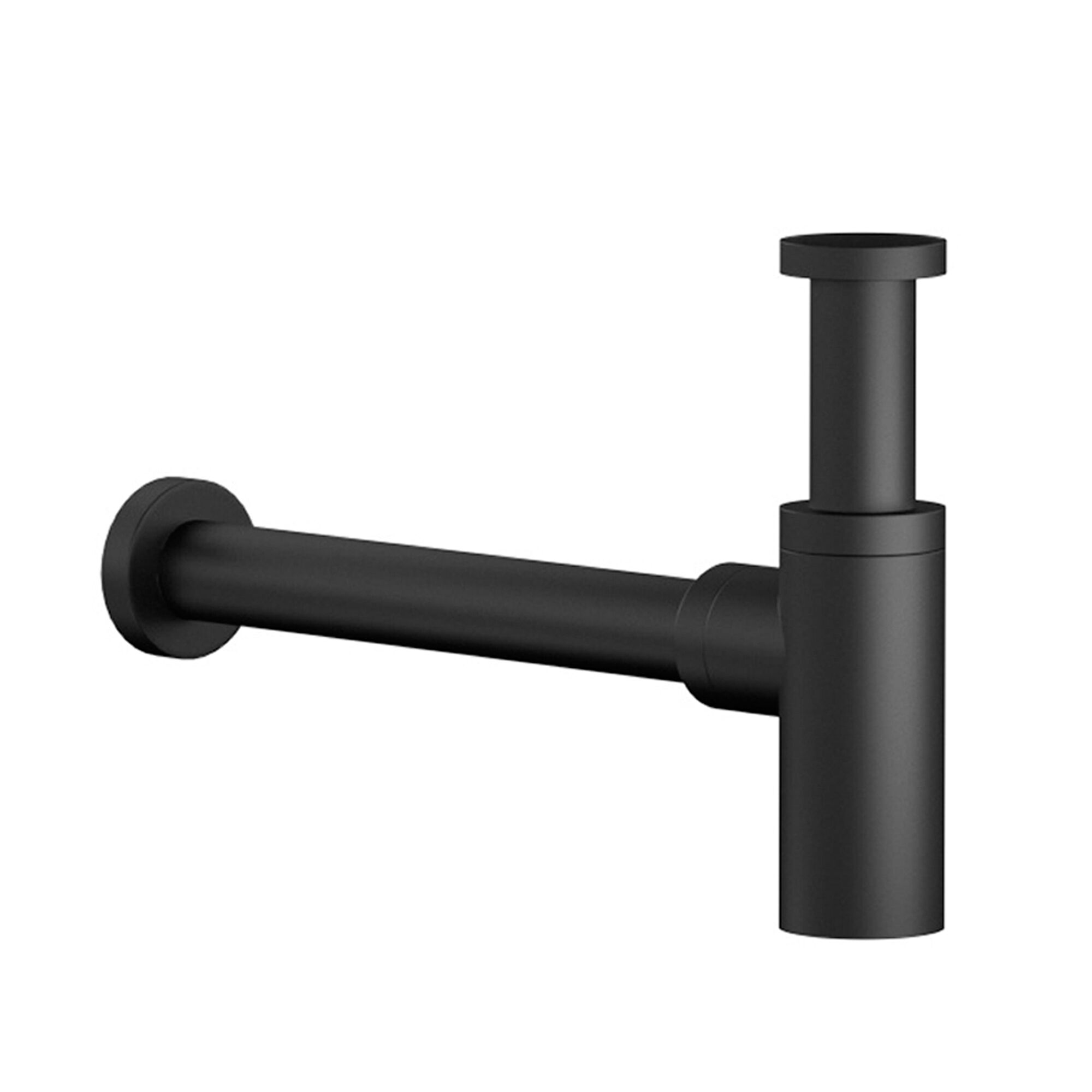 Schwarzer Design-Siphon