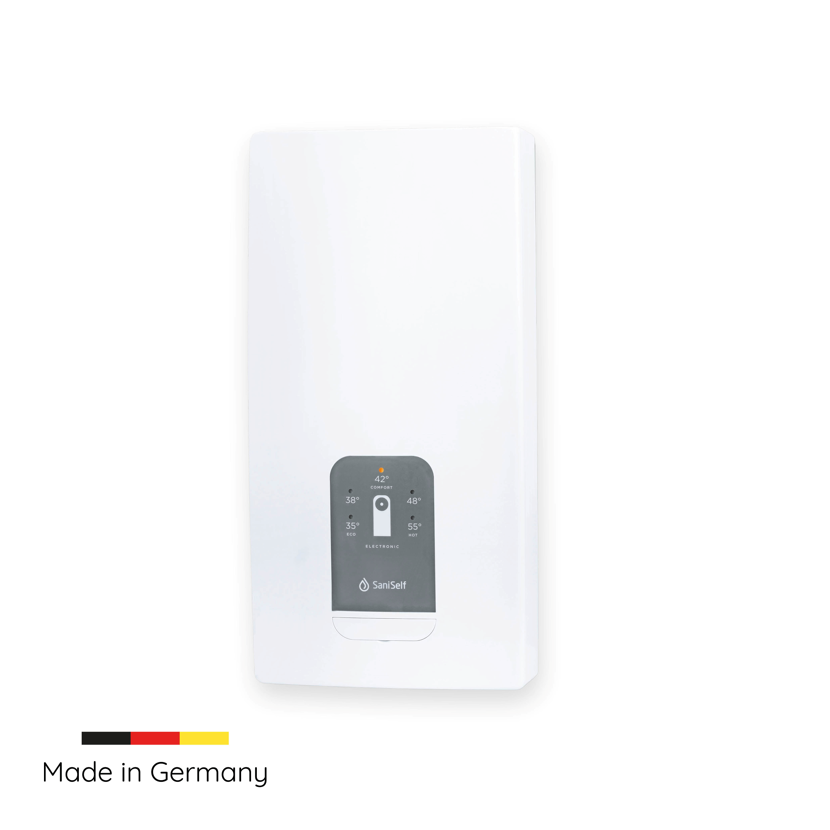 Weißer Durchlauferhitzer SaniSelf