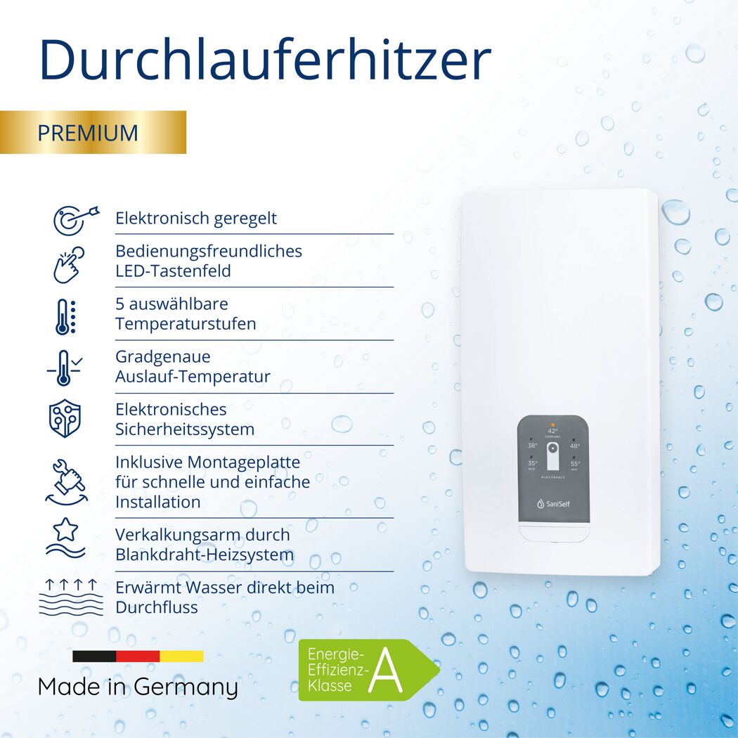 Durchlauferhitzer 'Premium' 27 kW