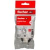 Zwei Fischer Rohrschellen in Verpackung