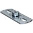 Grundplatte 'GPL M10' Stahl 80 x 30 mm 25 Stück