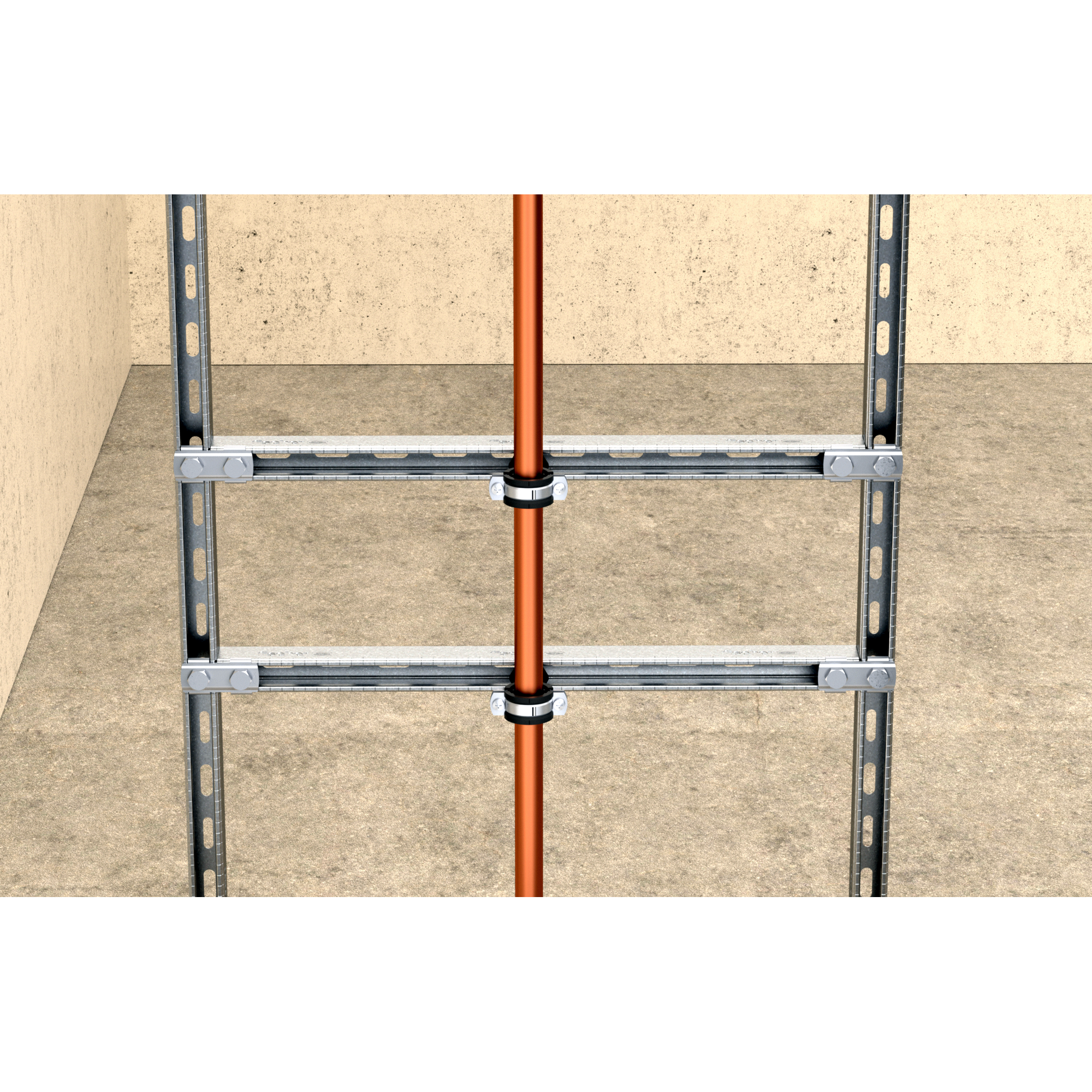 Schienenverbinder SV 31 Stahl galvanisch verzinkt + product picture