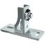 Metallischer Sattelflansch mit Schraube