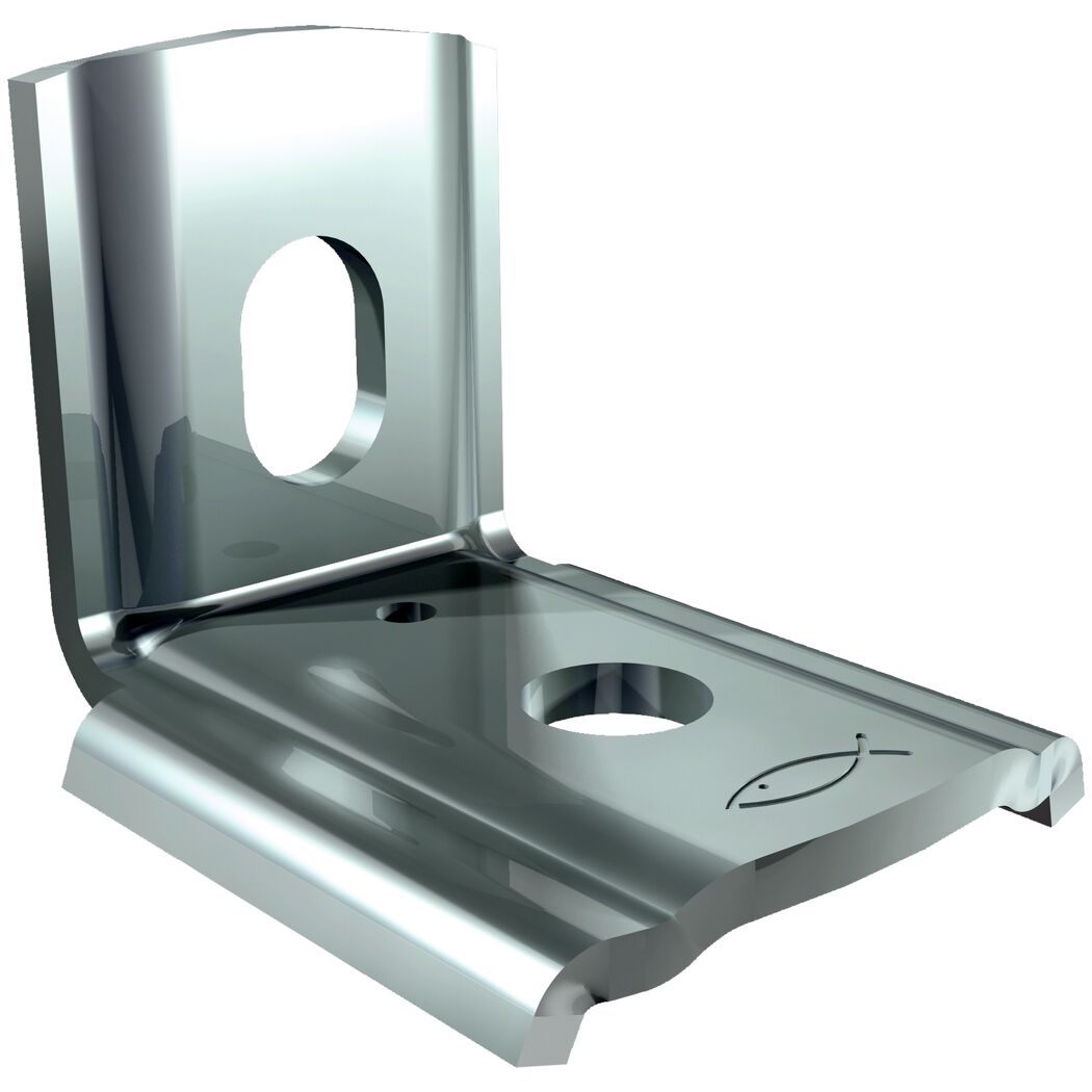 Metallischer Montagewinkel