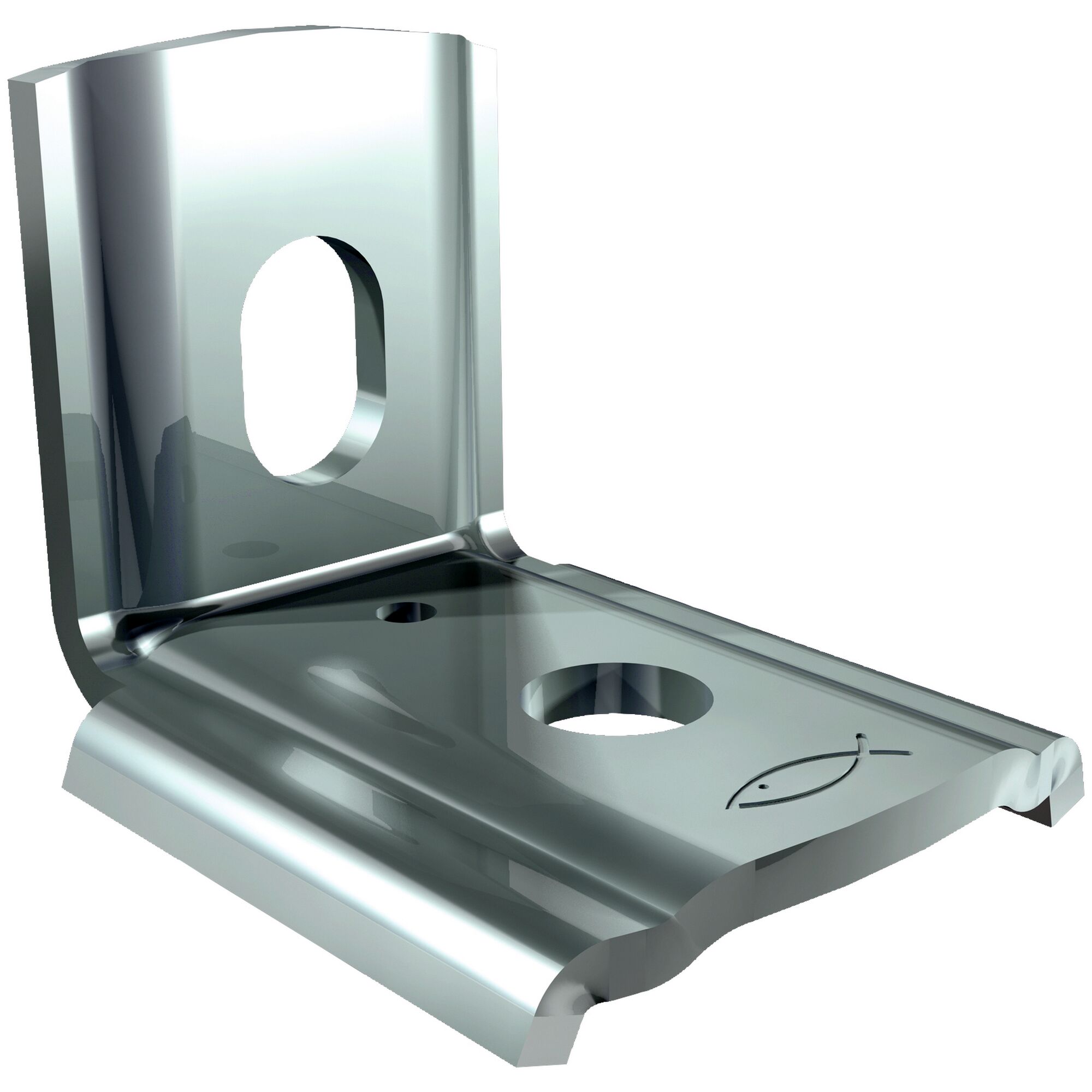 Metallischer Montagewinkel
