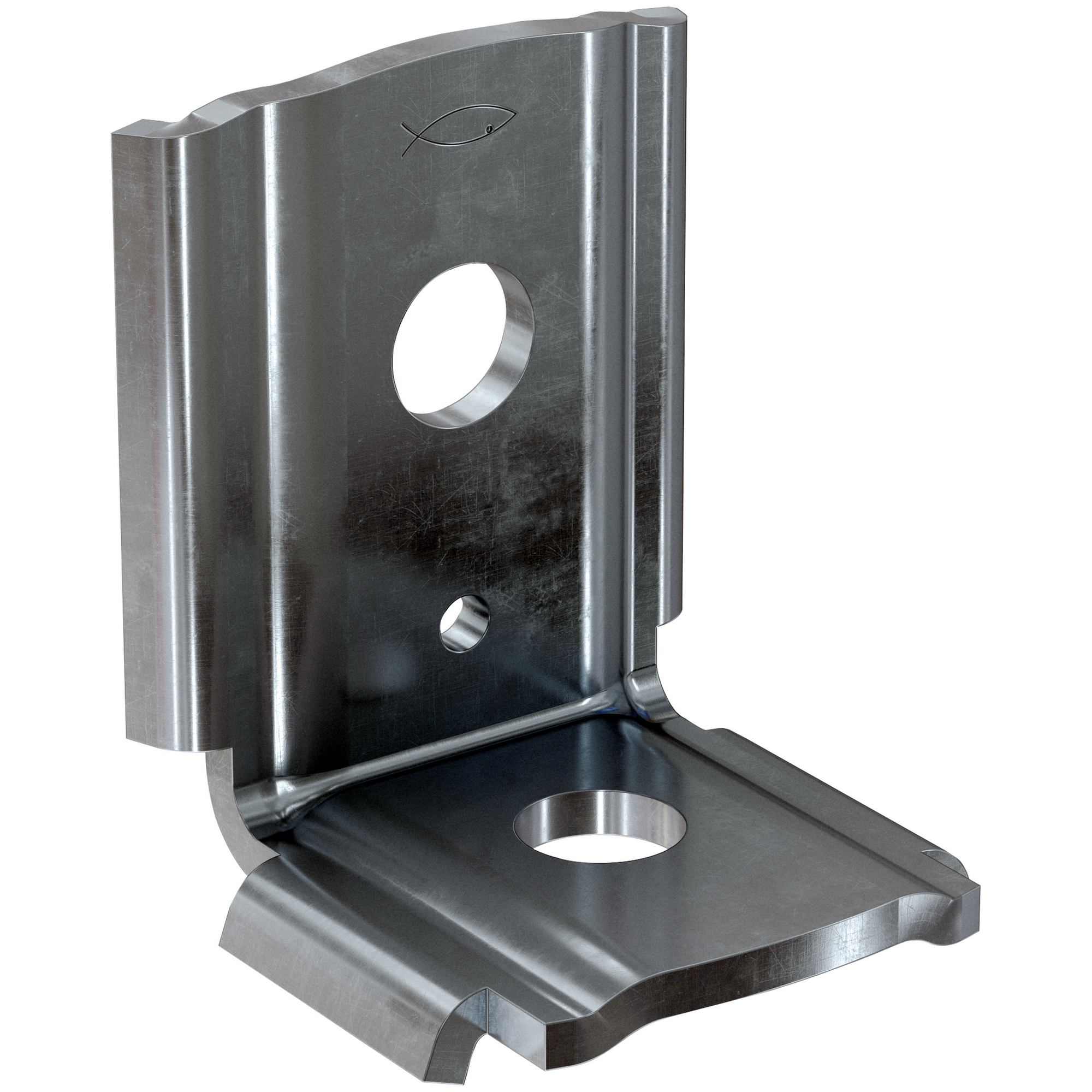 Metallischer Montagewinkel