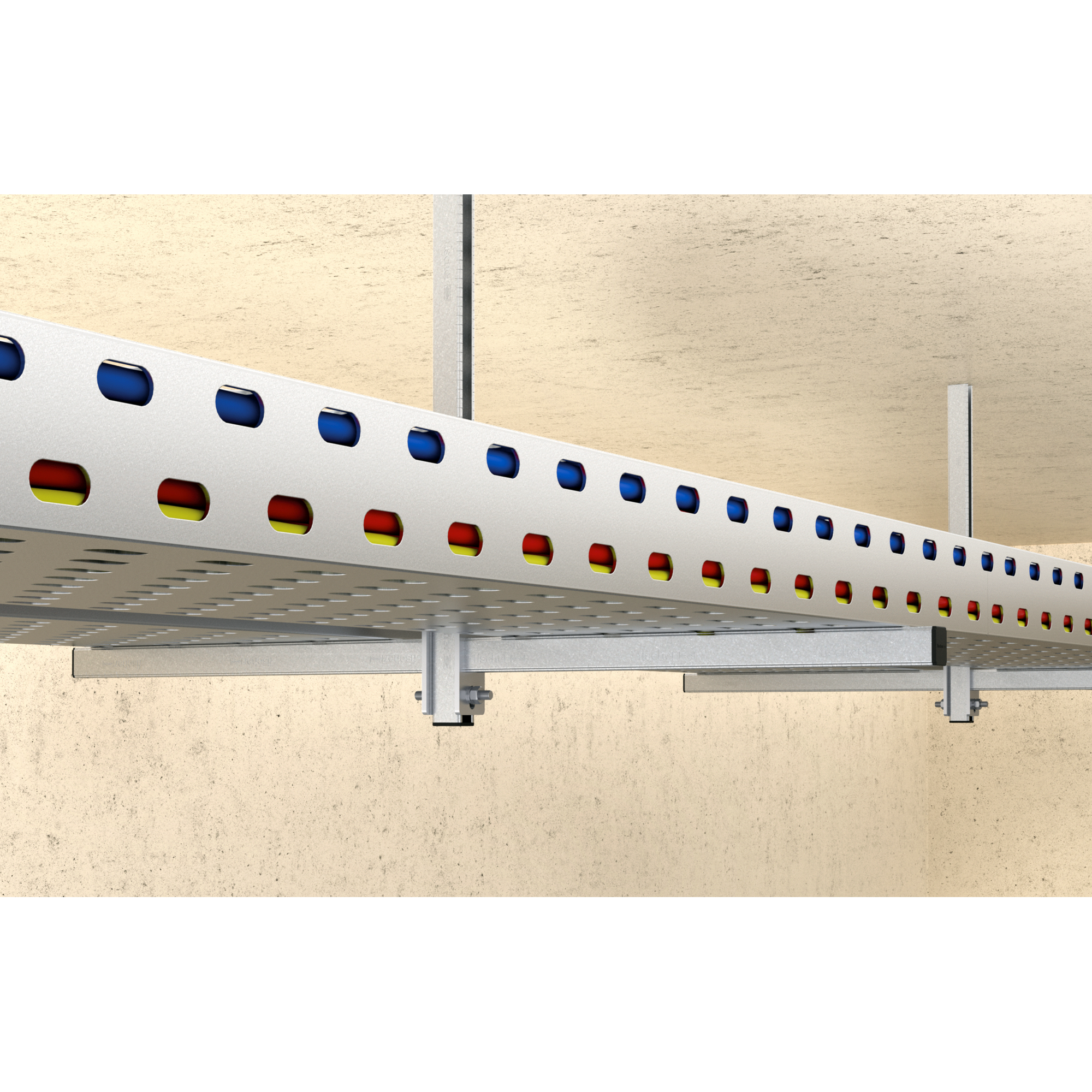 U-Profil Montageschiene 'FLS 17/1.0' Stahl verzinkt 100 cm + product picture