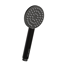 Handbrause mattschwarz 20,8 cm