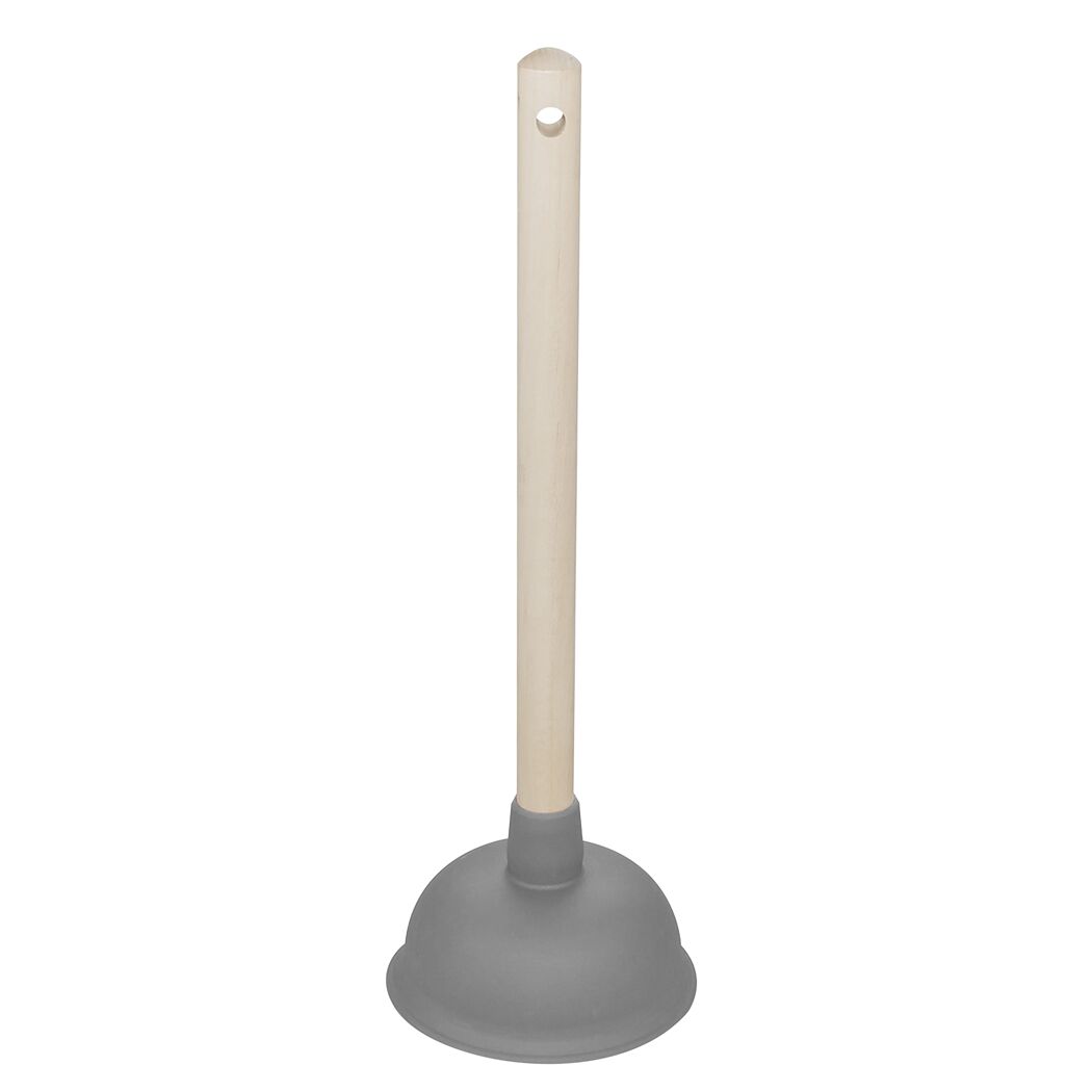 Pömpel mit Holzgriff