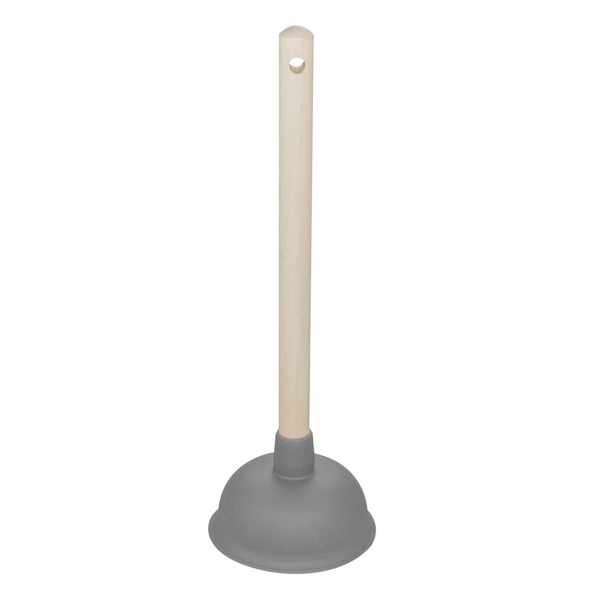 Pömpel mit Holzgriff