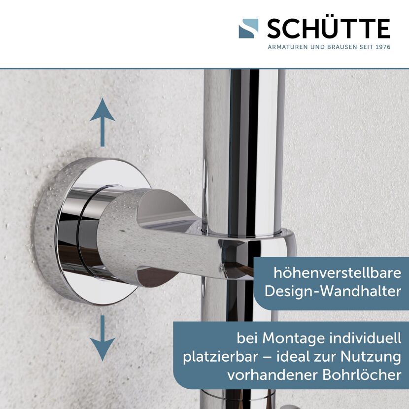Höhenverstellbarer Duschkopfhalter