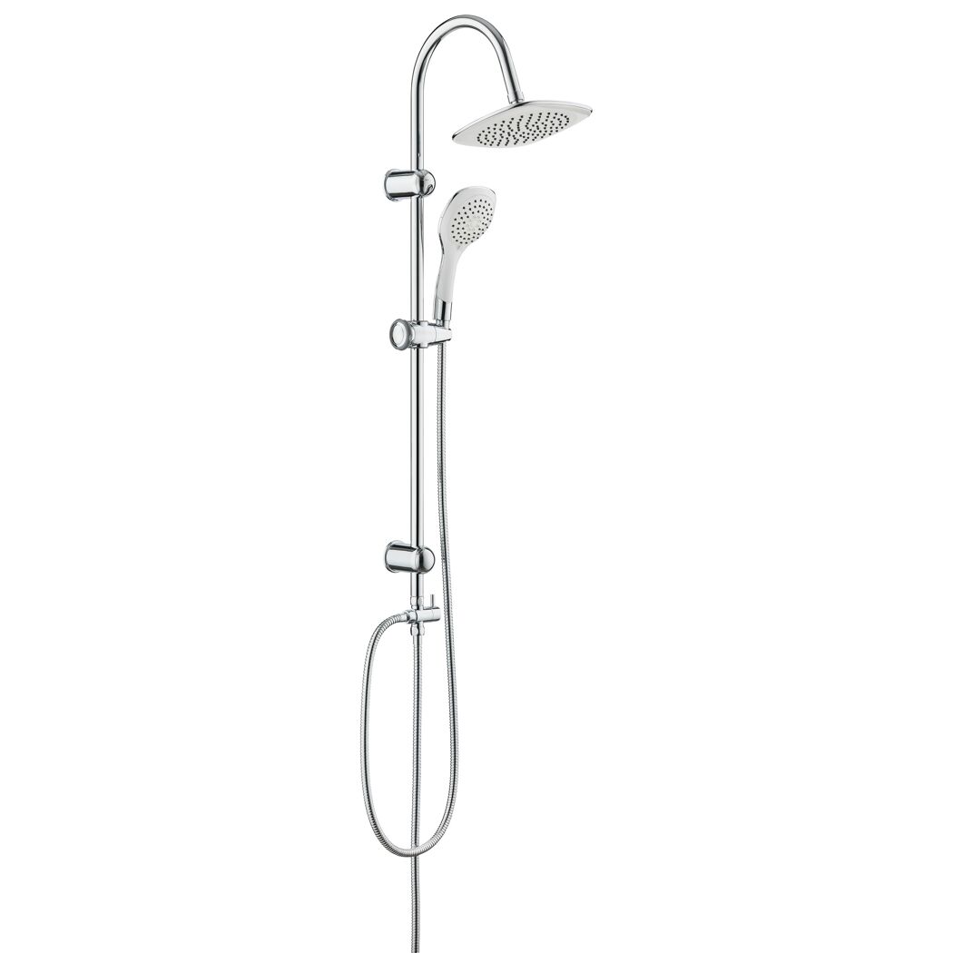 Duschsäule 'Bali' Edelstahl verchromt