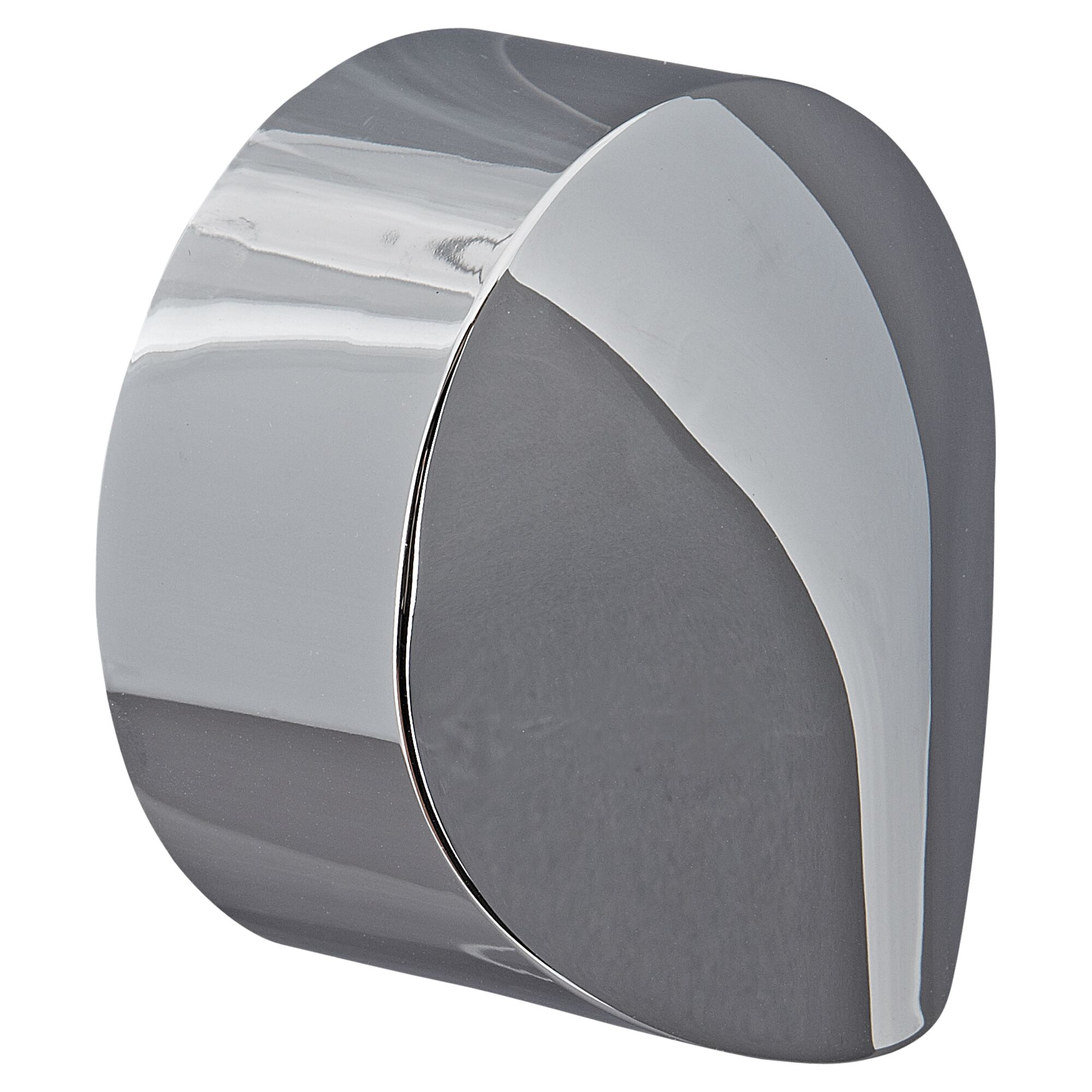 Chromfarbener Schlauchanschluss