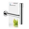 Design-Flaschensiphon Mia verchromt