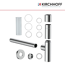 Flaschensiphon 'DS-2WK' verchromt 1 1/4" x 32 mm