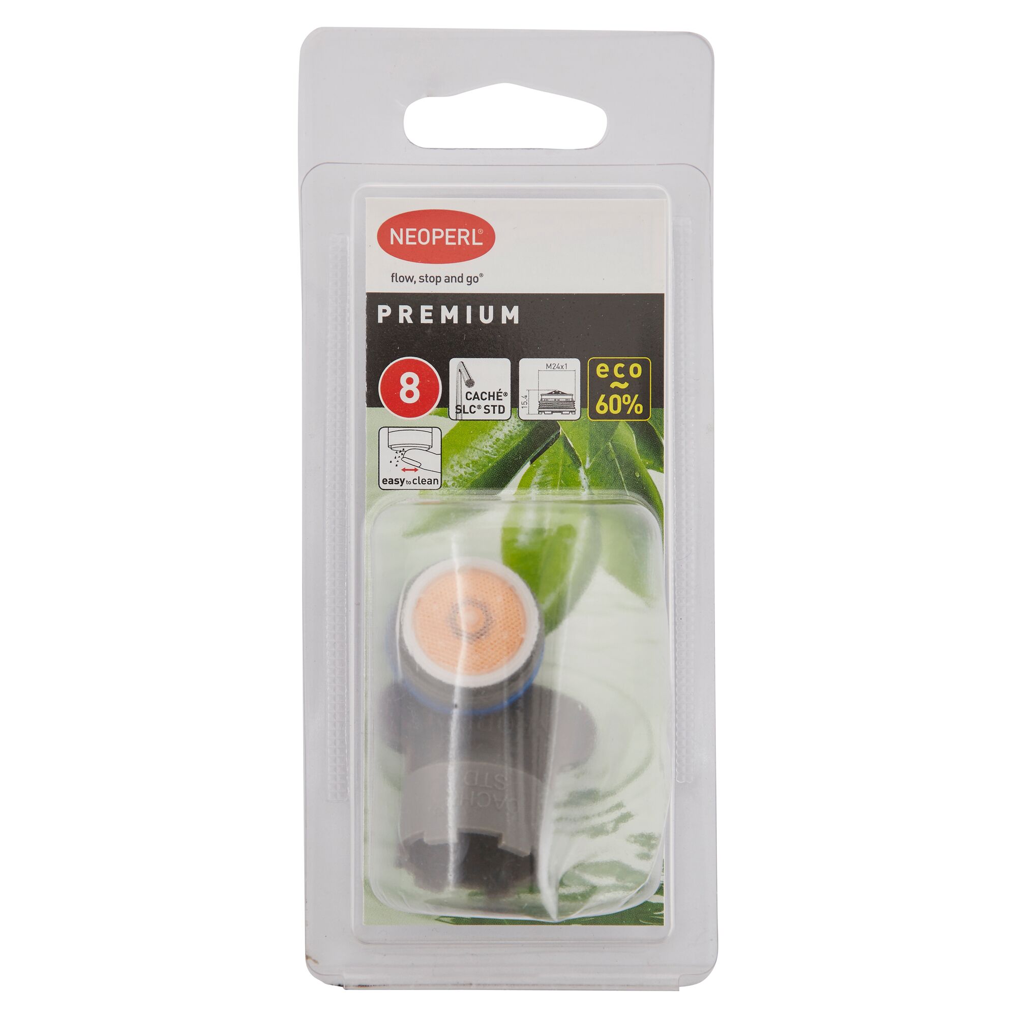 Neoperl Strahlregler Cache SLC Standard, 8 l/min, M24x1 in Verpackung