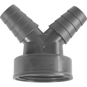 Doppel-Schlauchanschluss Ø 21-23 mm, 1 1/2"