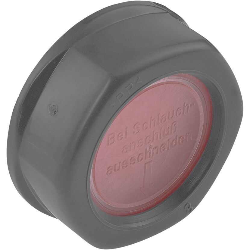 Blindkappe für Spülengeruchsverschluss, mit Dichtung, 1"