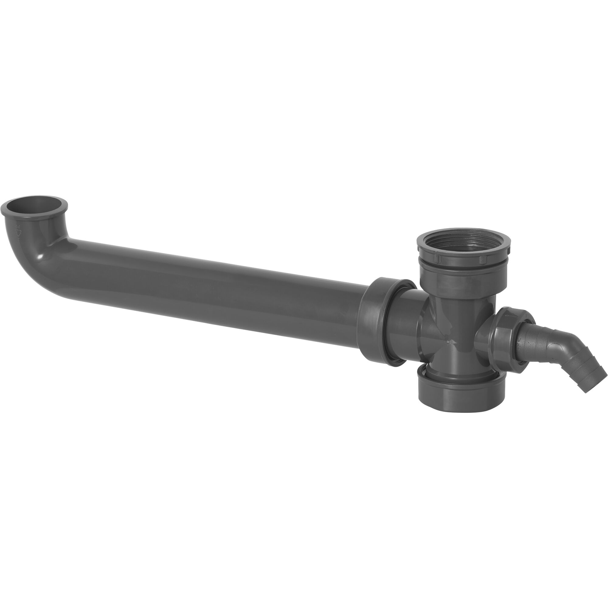 Graue Ablaufbrücke 1 1/2"