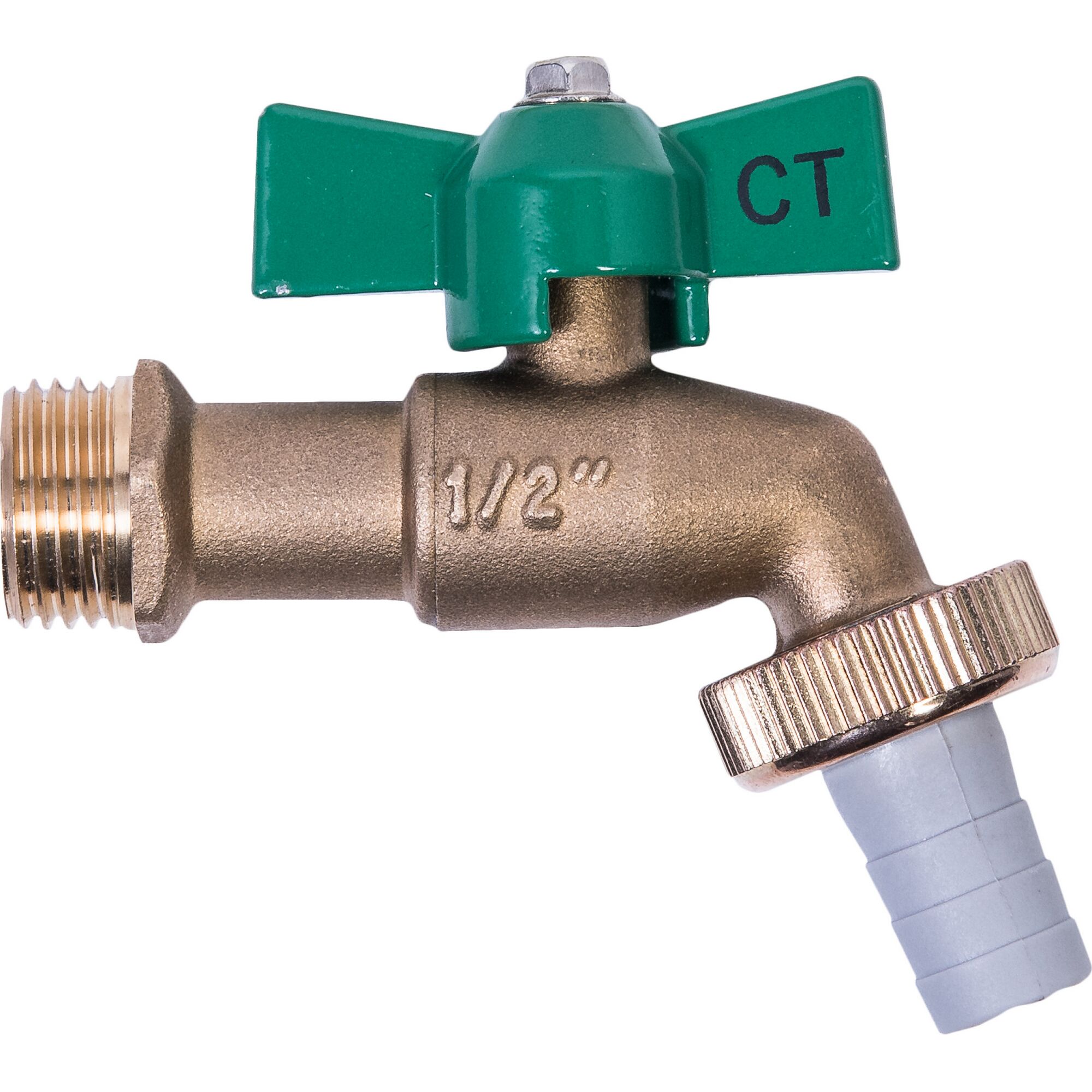 Messing Kugel-Auslaufventil mit Flügelgriff