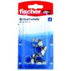 Vier Schlauchschellen in Verpackung