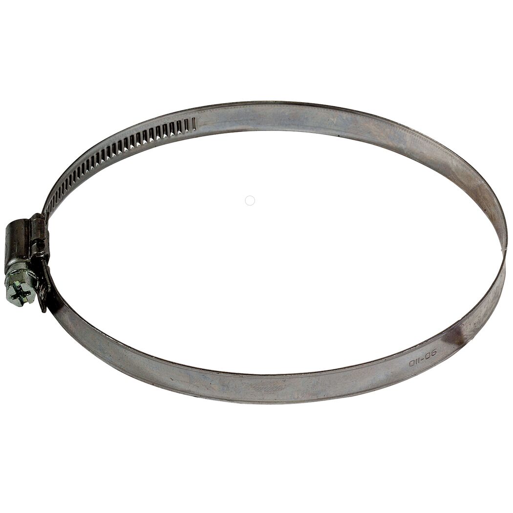 Metallene Schlauchschelle mit Schraube