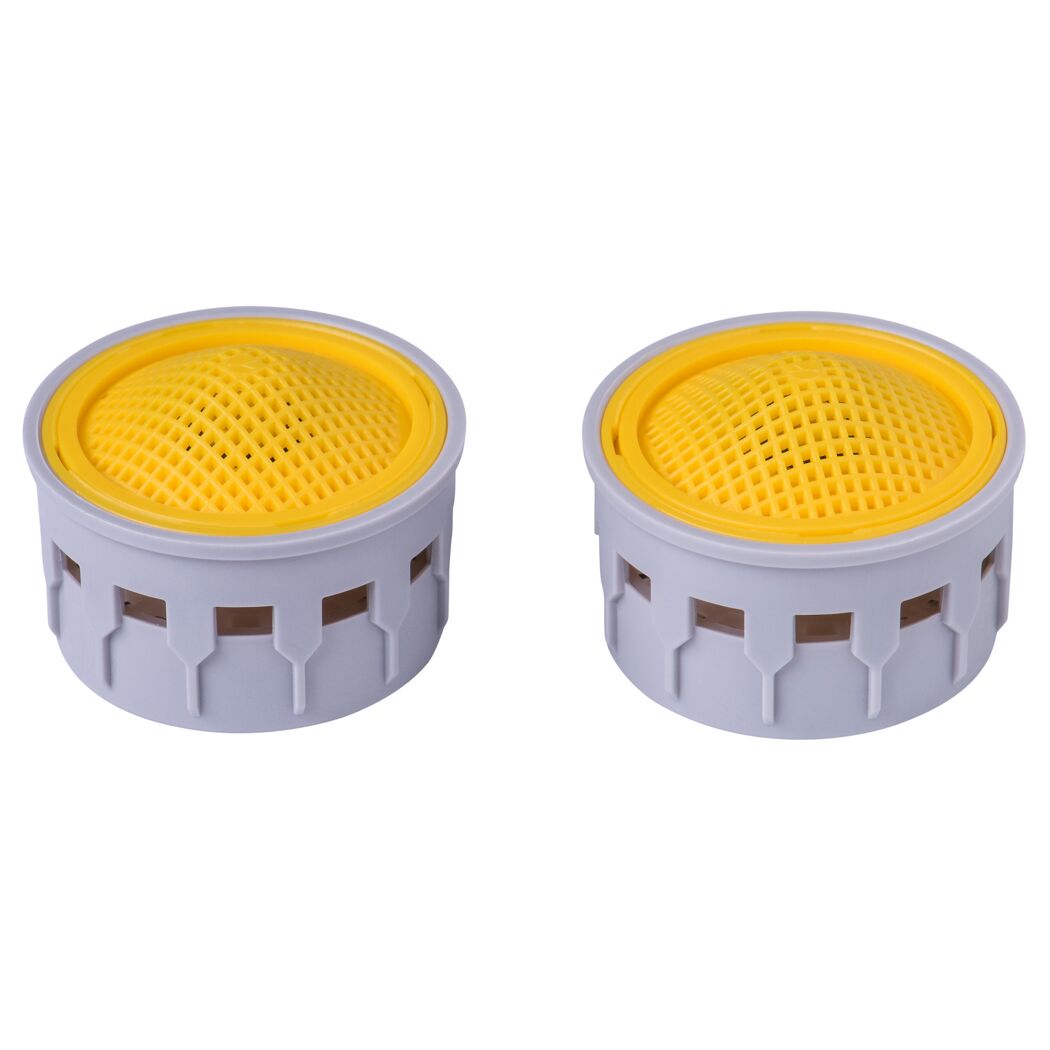 Wasserspar-Luftsprudler-Einsatz M22/24, 2 Stück