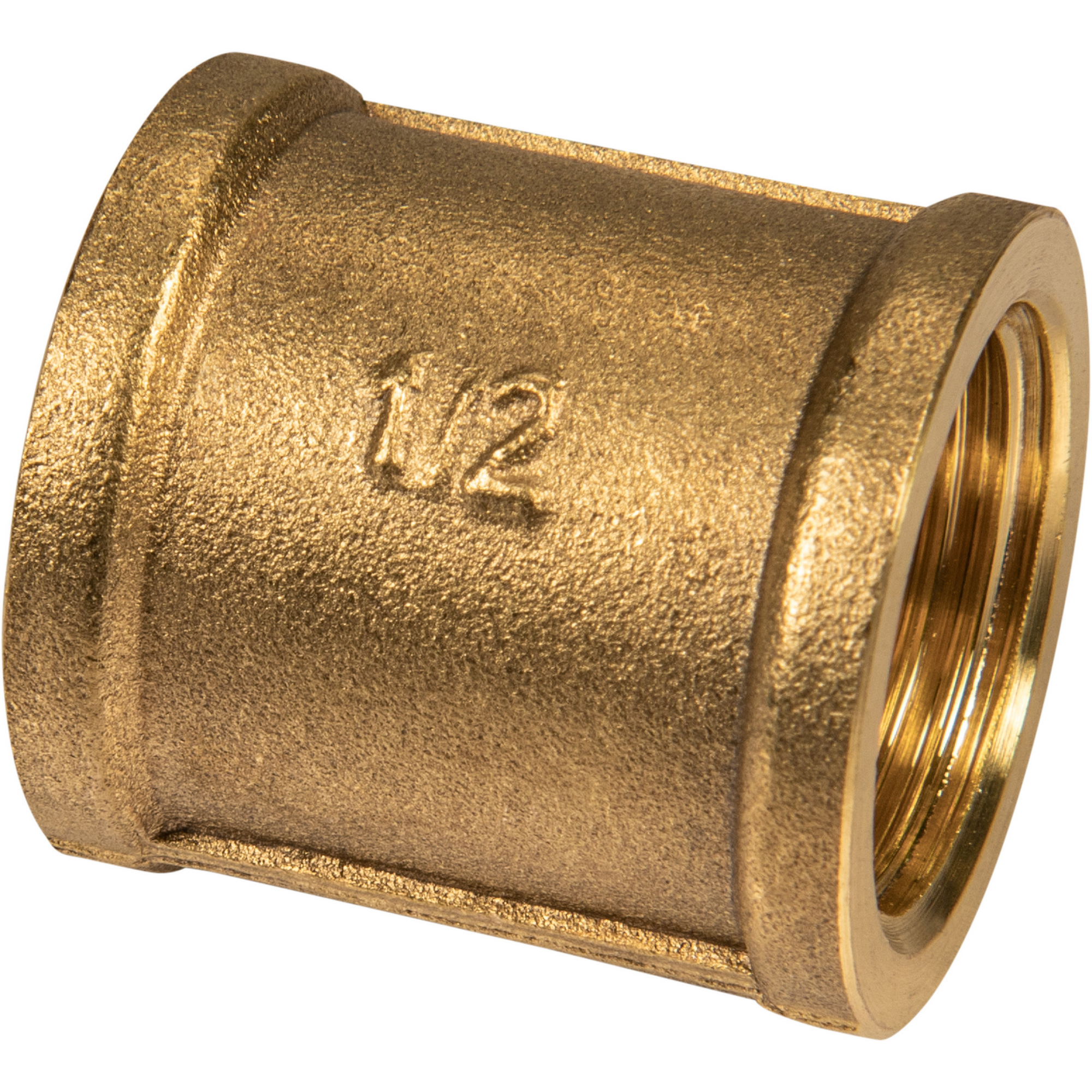 Muffe Messing blank 1/2" IG