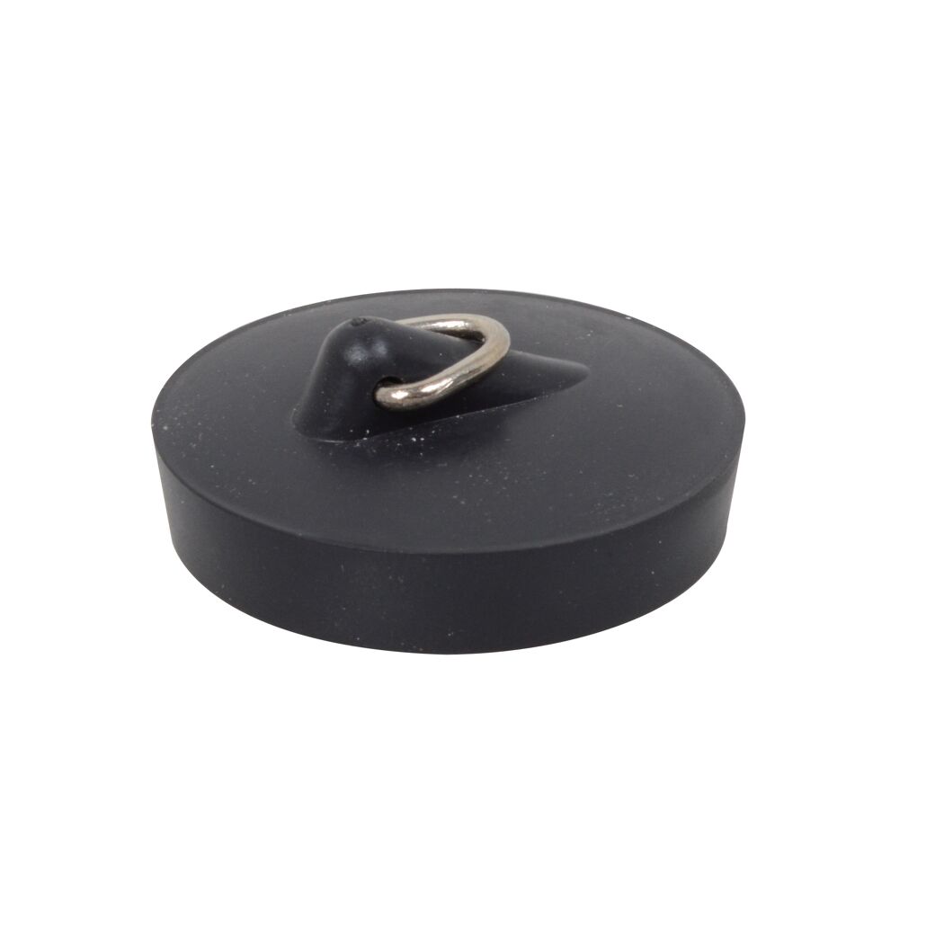 Ventilstopfen schwarz Ø 45,5 mm magnetisch, für Badewanne