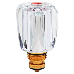 Ventiloberteil Acryllux-Griff 1/2"rot
