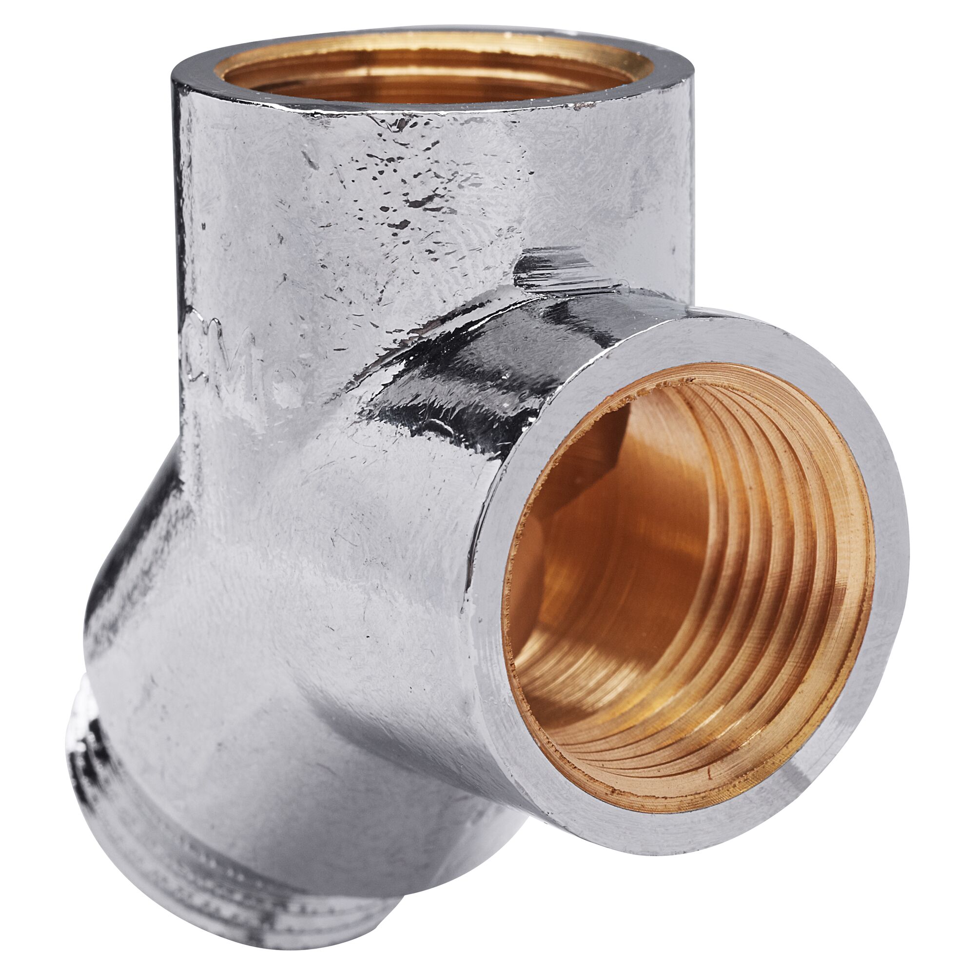 Chrom Gabelstück 1/2"