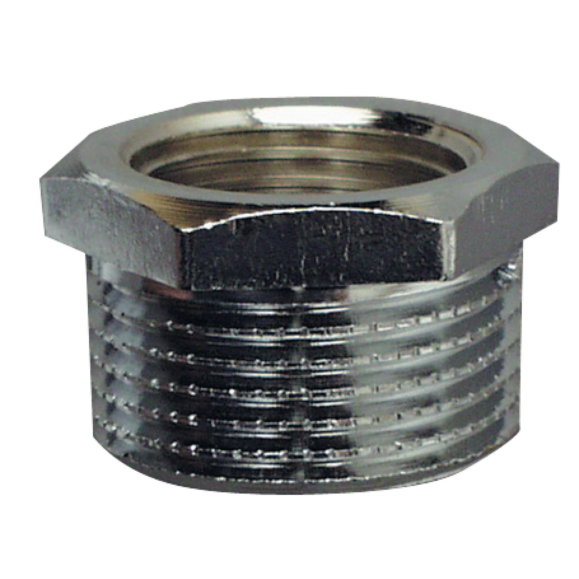 Reduzierstück verchromt 3/4" AG x 3/8" IG